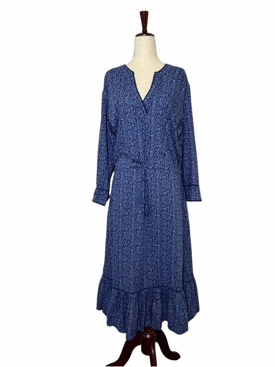 Beach to Bistro by Sigrid Olsen Dresses & Skirts - Beach to Bistro Sigrid Olsen Nina Gardenia Floral Blue Maxi Dress NWT Medium
